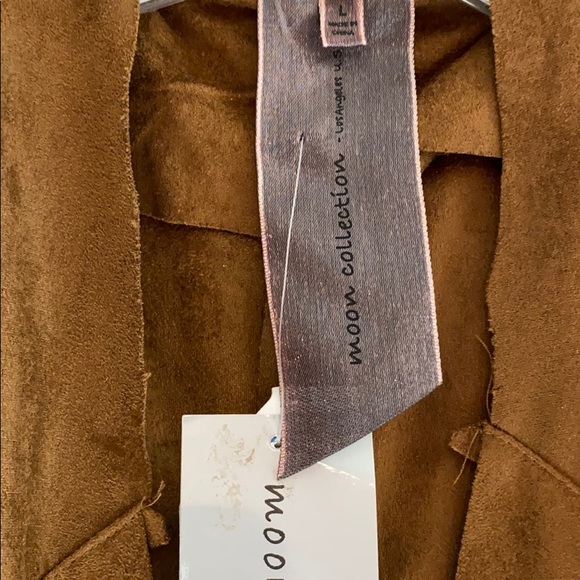 BRAND NEW‼️New Moon Collection Faux Vest L - Picture 4 of 4